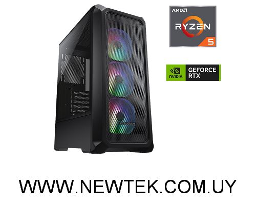 Equipo PC AMD Ryzen 5 5500 DDR4 16GB SSD M.2 1TB RTX 3050 StormX 6Gb